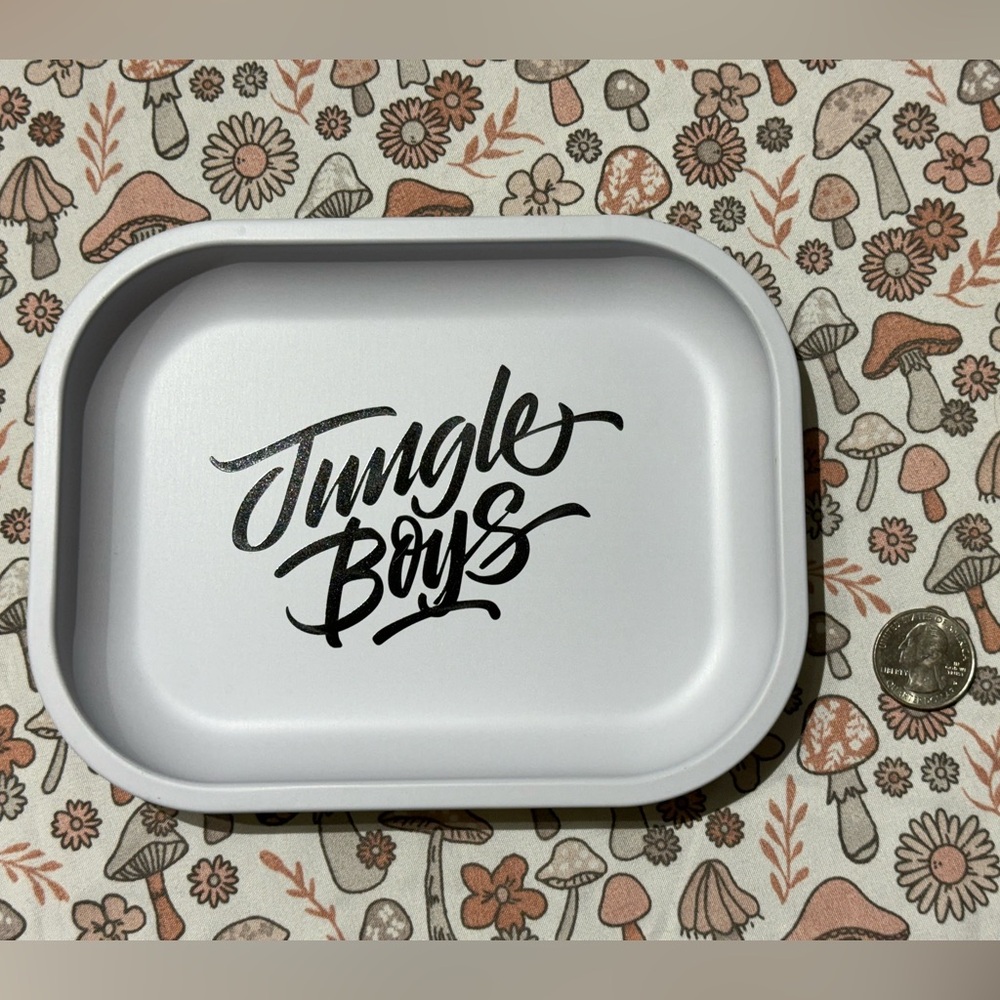 Mini Jungle Boys Rolling Tray - Compact & Stylish Design